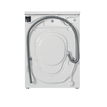 Indesit Lavadora Libre instalación EWC 81251 W EU N Blanco Cargador frontal F Back / Lateral