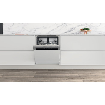 Whirlpool Mosogatógép Beépíthető WB 6020 P X Half-integrated E Lifestyle frontal open