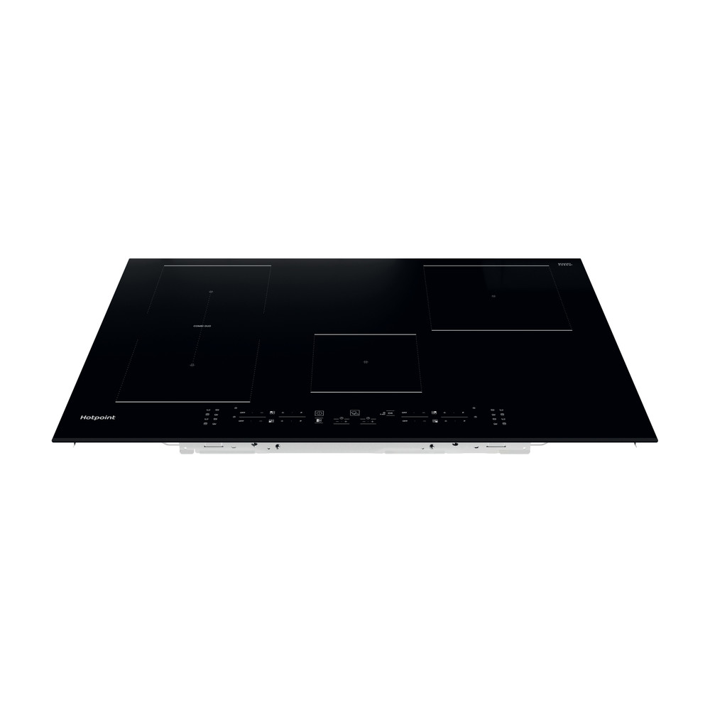 Hotpoint HOB TB 3977B BF Black Induction vitroceramic Frontal top down