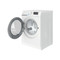 Indesit Mosó-szárító Szabadonálló BDE 961483X WS EU N Fehér Elöltöltős Perspective open