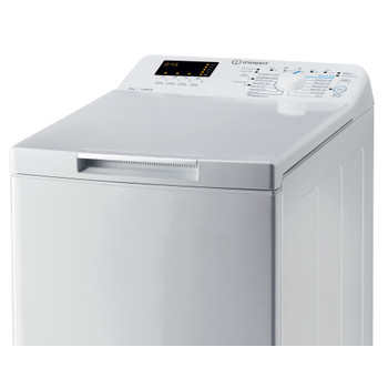 Indesit Lavadora Libre instalación BTW S60300 SP/N Blanco Carga superior D Control panel