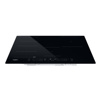 Whirlpool Plită WF S7977 CPNE Negru Induction vitroceramic Frontal top down