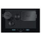 Whirlpool Liesitaso SMP 778 C/NE/IXL Musta Induction vitroceramic Frontal