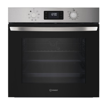 Indesit Фурна Вграден IO 255HU X Електрическо A Frontal