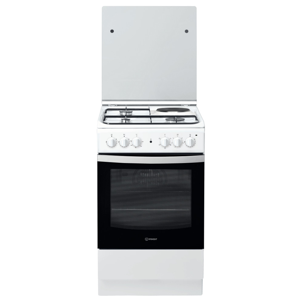 Indesit Štednjak IS5M4KCW/E Bijela Miješana Frontal