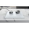 Whirlpool Hob WL S5360 BF/W Bela Induction vitroceramic Frontal