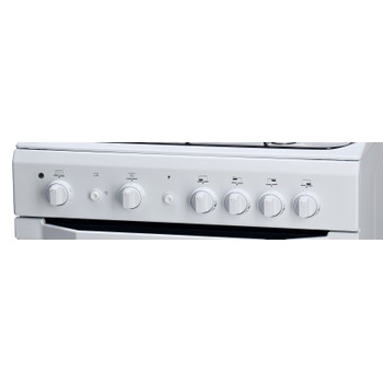Indesit Fogão I6GG1F(W)/I Branco Control panel