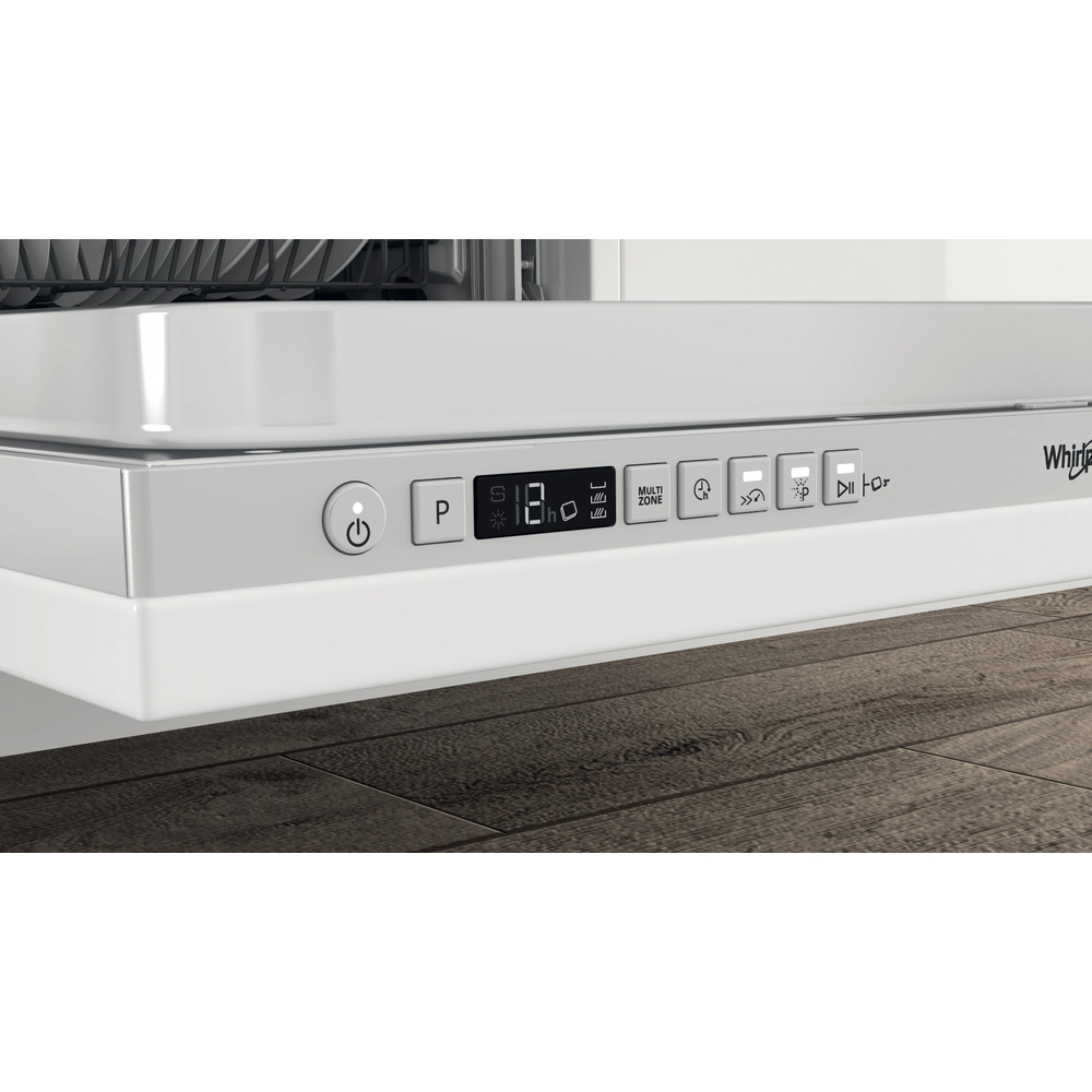 Whirlpool Mosogatógép Beépíthető WIC 3C33 PFE Full-integrated D Lifestyle control panel
