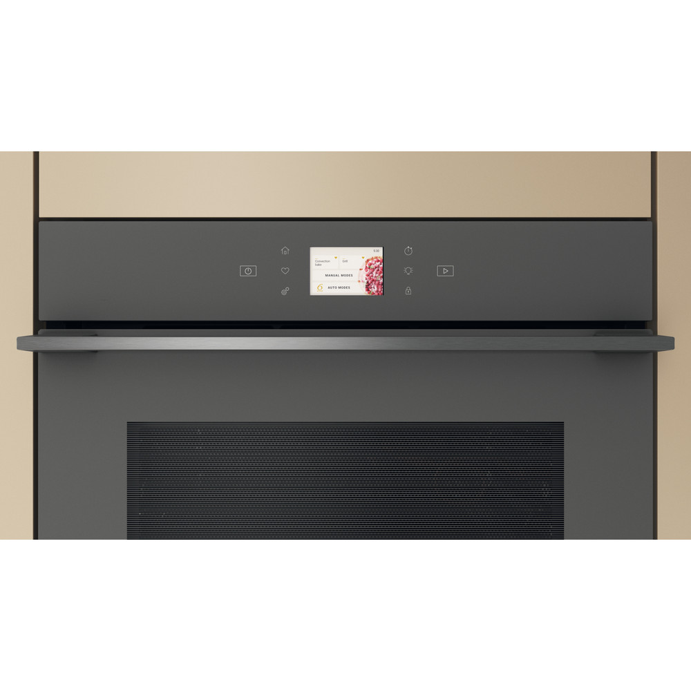 Whirlpool Microgolfoven Inbouw WCW11O7FHTSSM Stardust grey matte Elektronisch 53 Combimicrogolfoven 950 Control panel