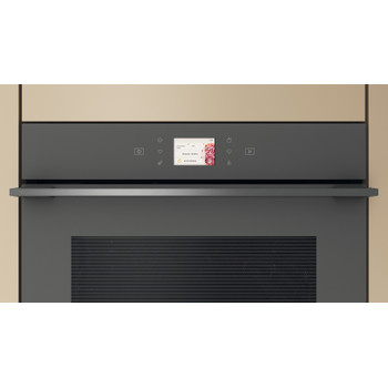 Whirlpool Mikrohullámú sütő Beépíthető WCW11O7FHTSSM Stardust grey matte Elektromos 53 Mikrohullám-Kombi 950 Control panel