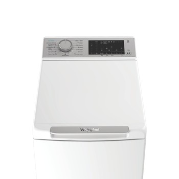 Whirlpool Pračka Volně stojící TW721WSCVSWEE Bílá Vrchem plněná A Control panel
