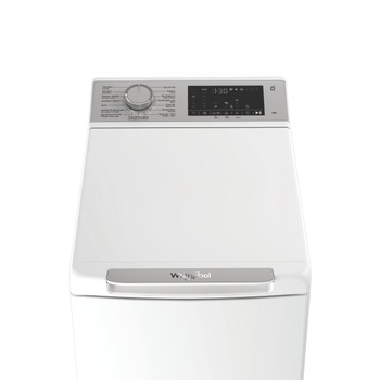 Whirlpool Lave-linge Pose-libre TW 622S FRESHCARE BE Blanc Par le dessus B Control panel