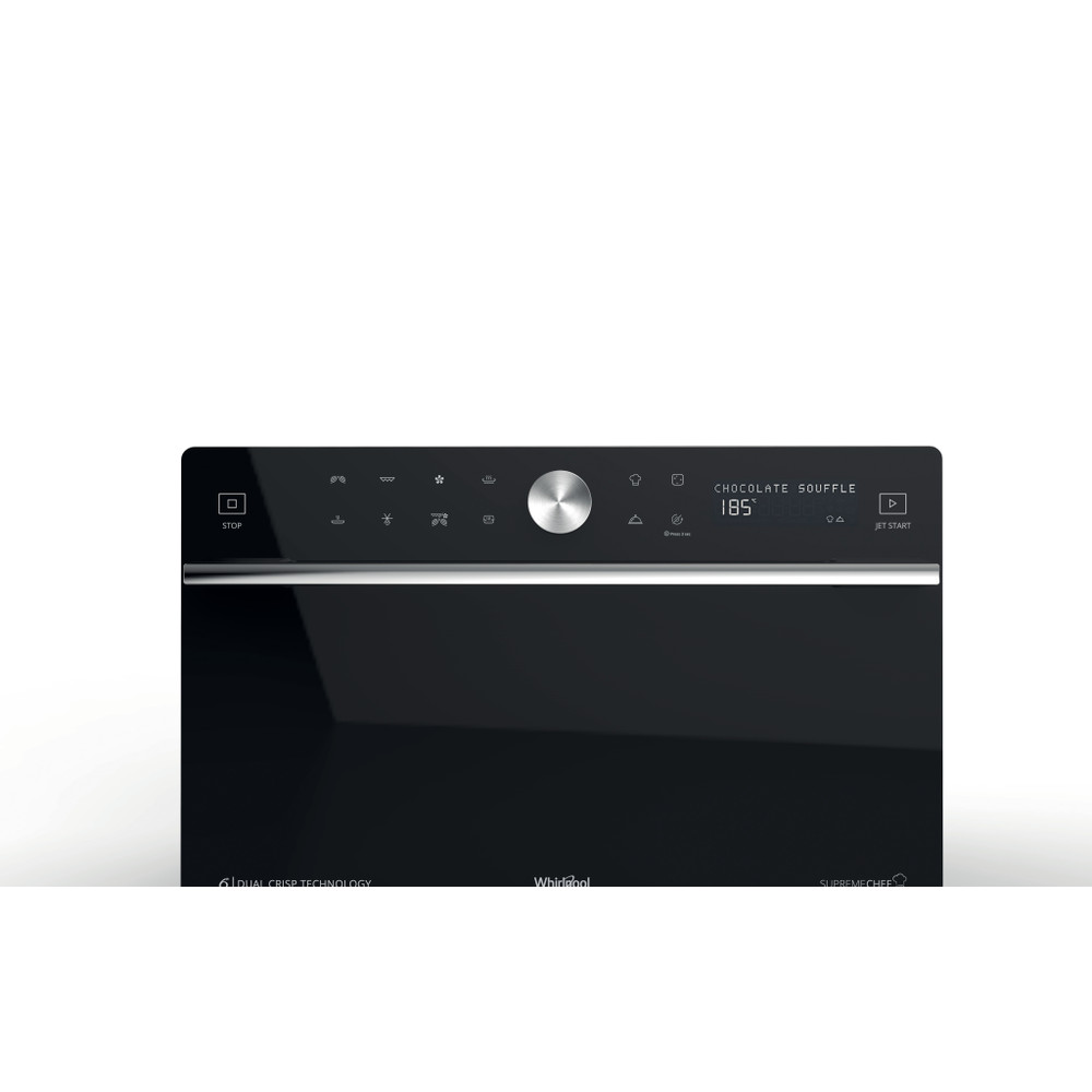 Whirlpool Four à micro-ondes Pose-libre MWSC 9133 SB Argent Électronique 33 Micro-ondes combiné 1000 Control panel