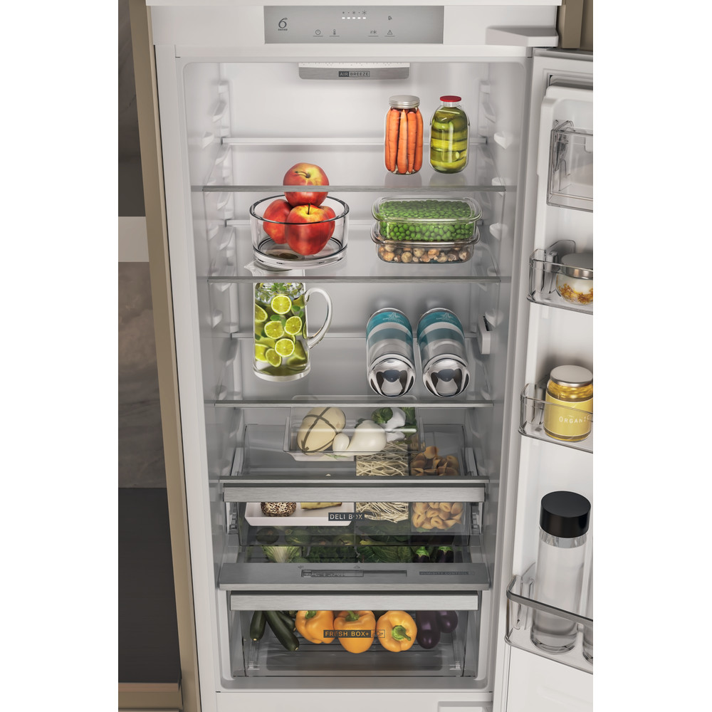 Whirlpool Hűtő/fagyasztó kombináció Beépíthető WHC20D013D1 Fehér 2 doors Drawer