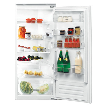 Whirlpool Chladnička Vestavné ARG 7182 Nerez Frontal open