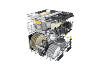 Whirlpool Built-in MaxiSpace Dishwasher with SpaceClean 3rd Rack