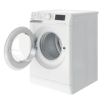 Indesit Máquina de lavar roupa Livre Instalação MTWE 91295 W SPT Branco Carga Frontal B Perspective open