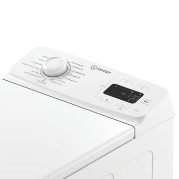 Indesit Перална машина Свободностоящи TI5513EMTEE Бял Модел с горно зареждане C Lifestyle control panel