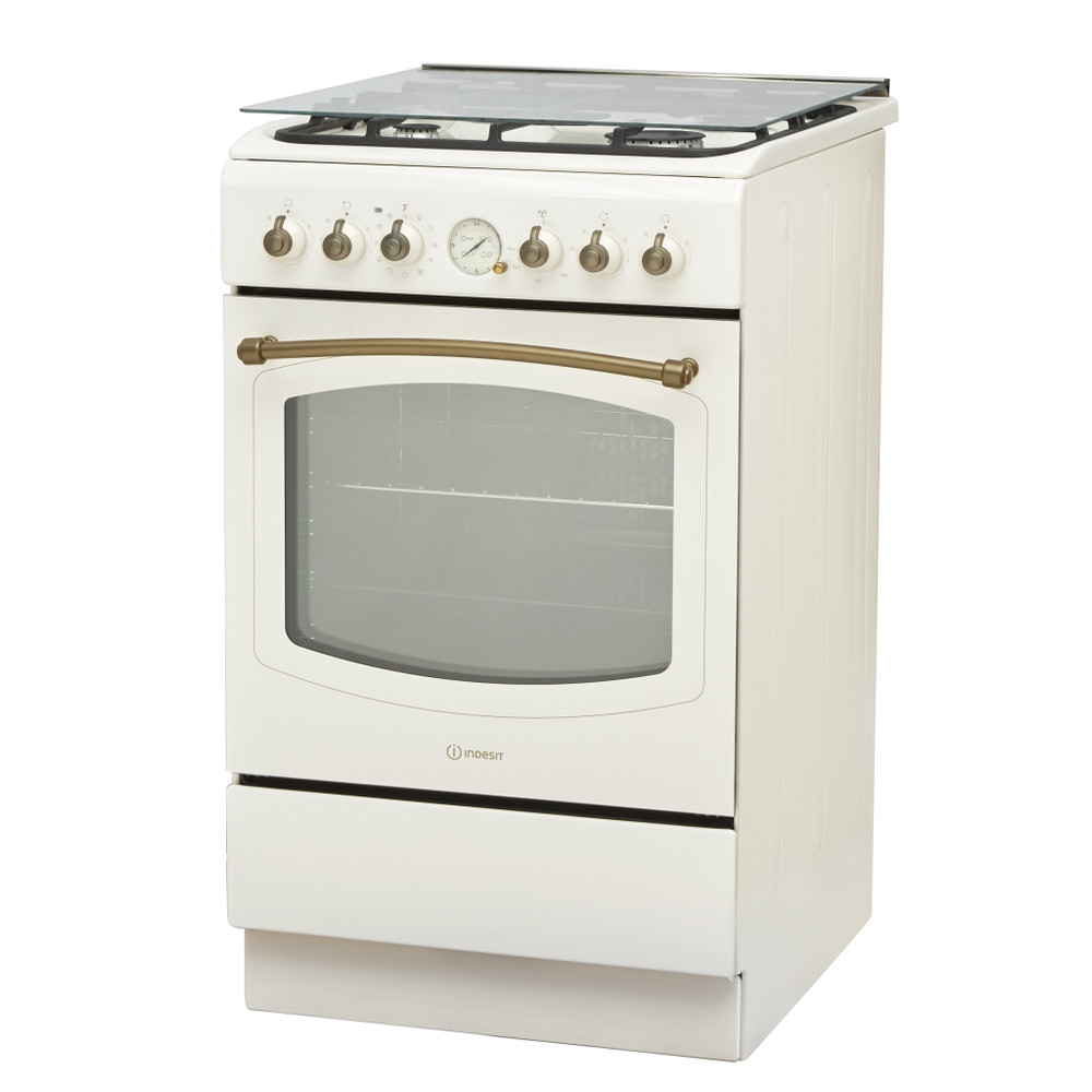 Indesit Plīts IS5G8MHJ/E/1 Jasmine Gāzes Perspective