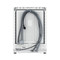 Whirlpool Astianpesukone Vapaasti sijoitettava W7U HP33 Työtason alle D Frontal