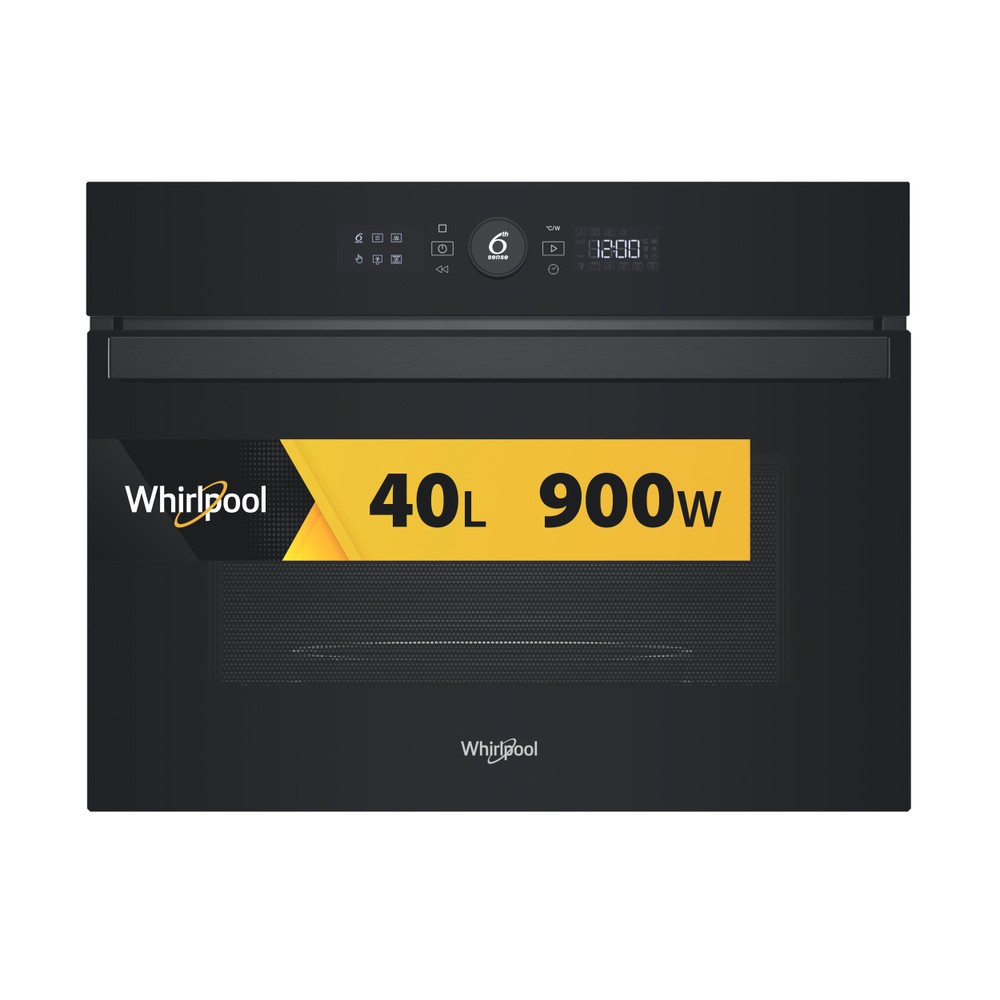 Whirlpool Mikrohullámú sütő Beépíthető WMW47HMB Fekete Elektromos 40 Mikrohullám-Kombi 900 Hero image