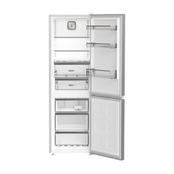 Whirlpool Koel-vriescombinatie Vrijstaand WHK 26363 XP6E New Silver – ARC 1035 2 deuren Perspective open