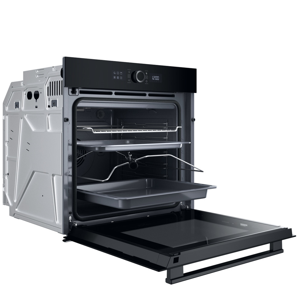 Hotpoint_Ariston Four Encastrable HA4S80PM0BA Electrique A+ Perspective open