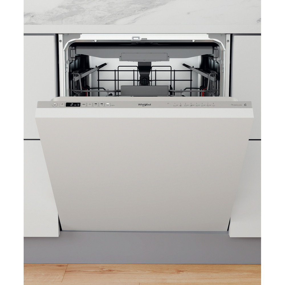 Whirlpool Dishwasher Built-in WIC 3C33 PFE UK Full-integrated D Frontal
