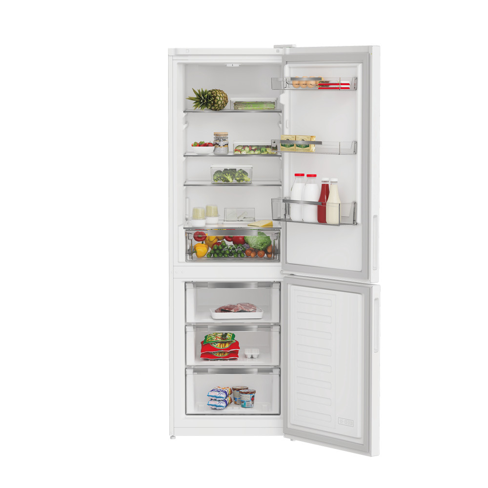 Hotpoint_Ariston Combinados Livre Instalação HPKS 1361 W4E Branco 2 doors Lifestyle frontal open