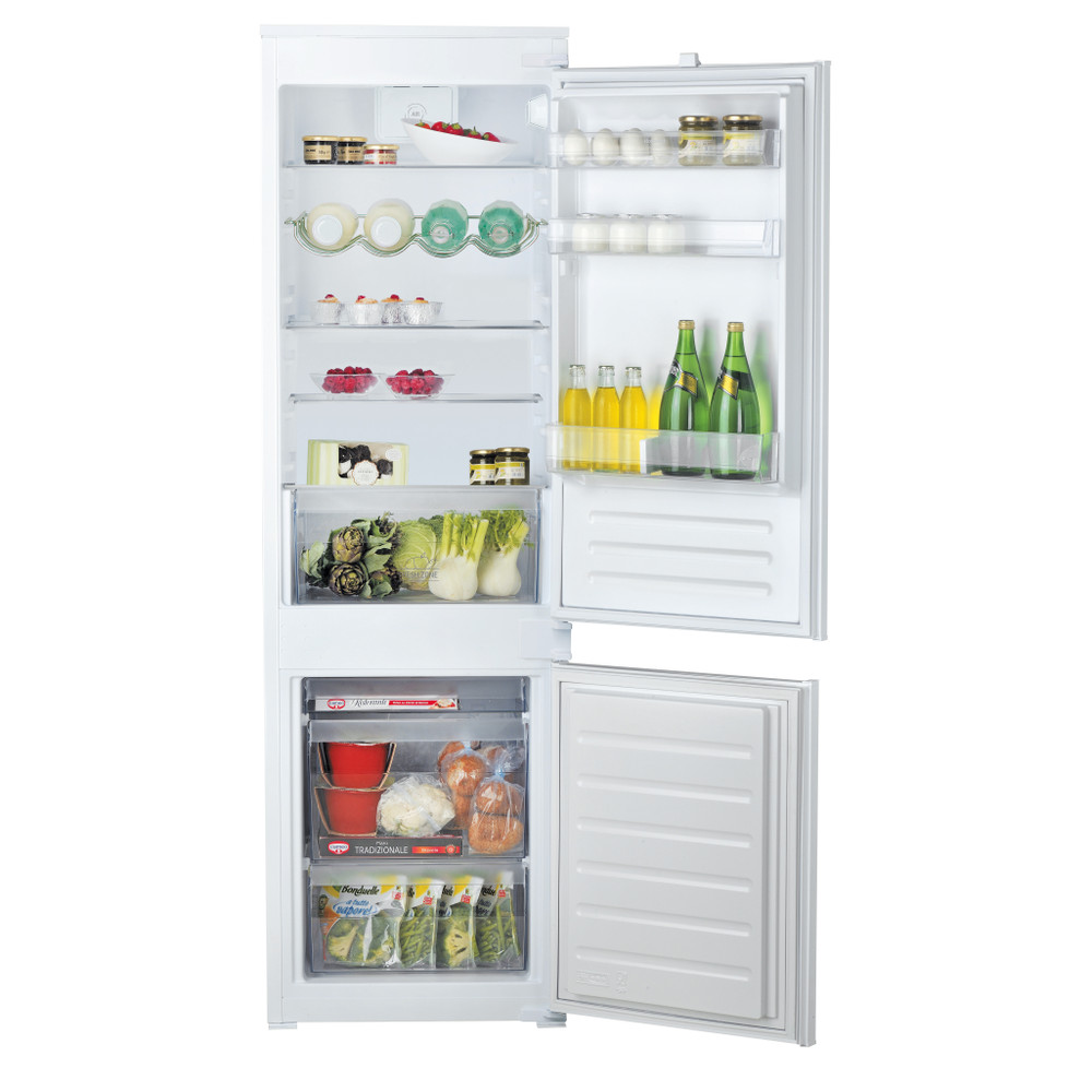 Hotpoint_Ariston Combinados Encastre BCB 7030 D2 Branco 2 doors Frontal open