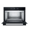 Whirlpool Mikrowelle Einbaugerät WNMD54MBF Schwarz Elektronisch 31 Mikrowelle+Grill 1000 Frontal