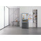 Whirlpool Fridge-Freezer Combination Free-standing W84BE 72 X UK 2 Inox 2 doors Perspective