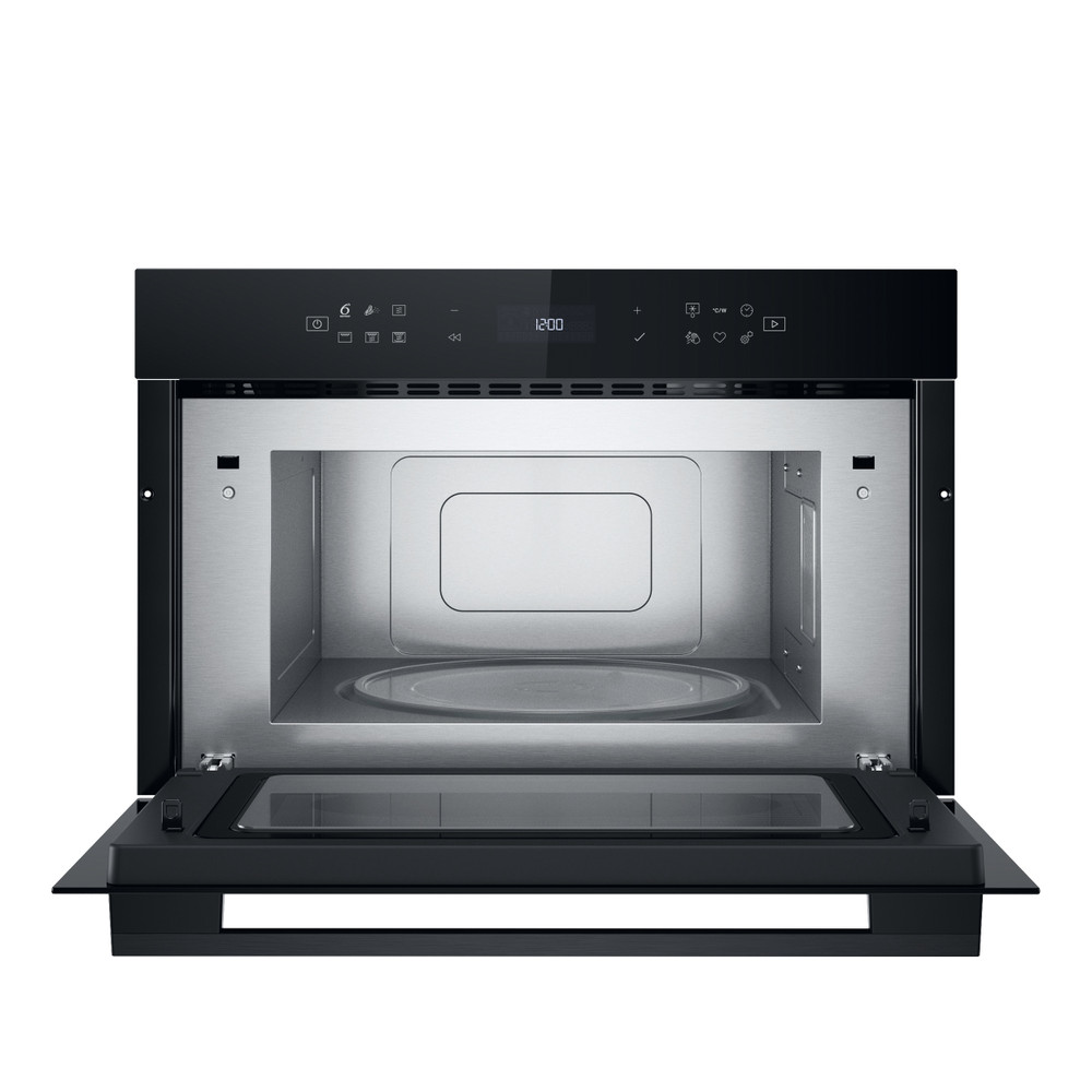 Whirlpool Microgolfoven Inbouw WMD7O4TB Zwart Elektronisch 31 Microgolven+Grill 1000 Frontal open