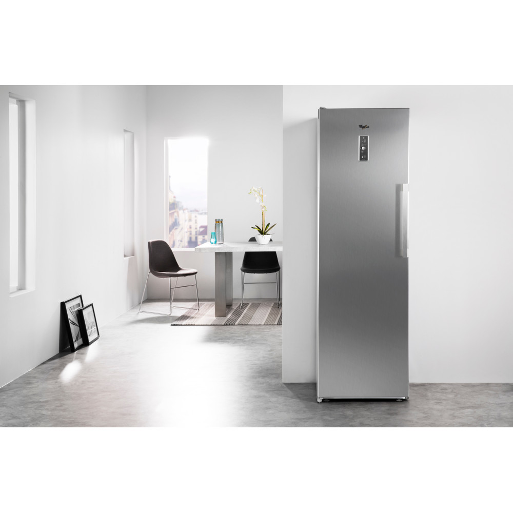 Whirlpool Congelador Livre Instalação UW8 F2D XBI N 2 Optic Inox Lifestyle frontal