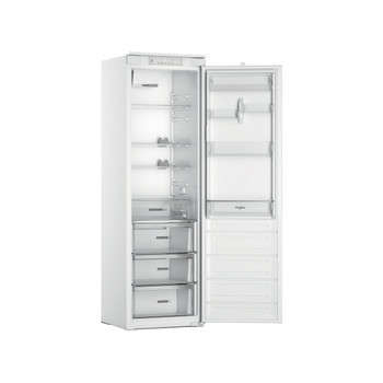 Whirlpool Koelkast Inbouw WHSD18A013C2 Staal Perspective open