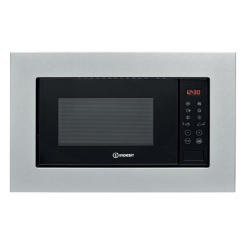 Indesit Micro-ondas Encastre MWI 120 GX Aço inoxidável Eletrónico 20 MO + Função Grill 800 Frontal