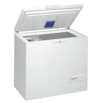 Whirlpool Congélateur Pose-libre CF 350 A+ 2 Blanc Perspective open