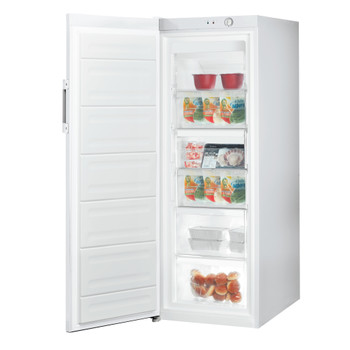 Indesit Фризер Свободностоящи UI6 2 W Глобално бяло Perspective open