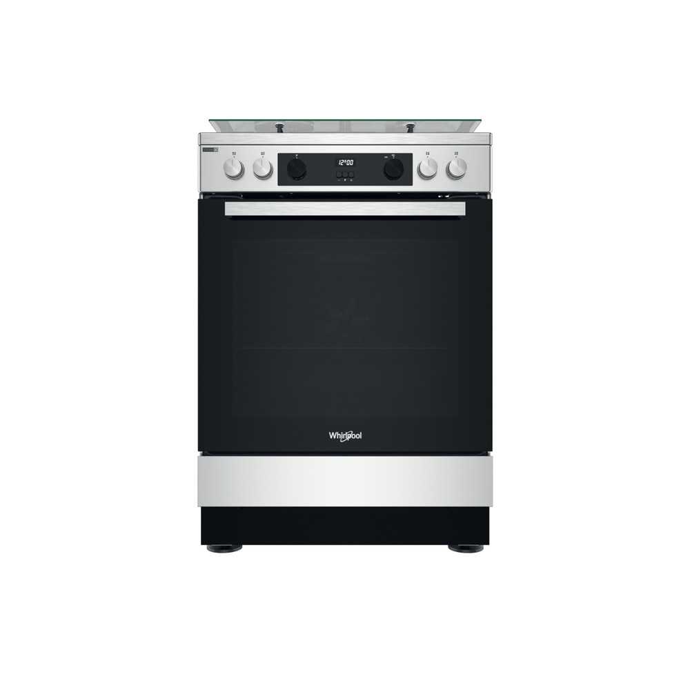 Whirlpool Плита WS68G8CHX/E/1 Нержавіюча сталь Газова Frontal