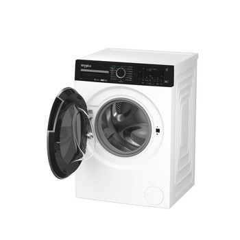 Whirlpool Mosógép Szabadonálló WPM 912W ADS EE Fehér Elöltöltős A Perspective open
