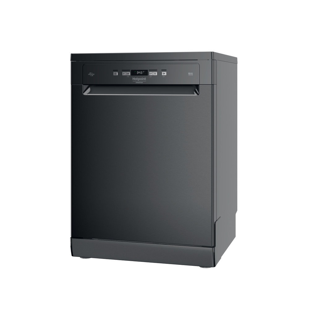 Hotpoint_Ariston Lave-vaisselle Pose-libre HFC 3T141 WC SB Pose-libre C Perspective