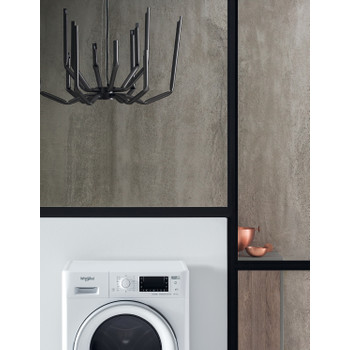Whirlpool Lavadora secadora Libre instalación FWDD 1071682 WSV EU N Blanco Cargador frontal Lifestyle control panel