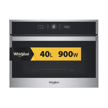 Whirlpool Microondas Encastre WMW47HMX Acero inoxidable Electrónico 40 MW-Combi 900 Frontal