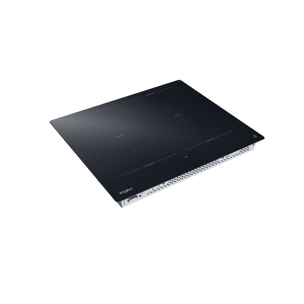 Whirlpool Plită WTX6019DCF Negru Induction vitroceramic Perspective