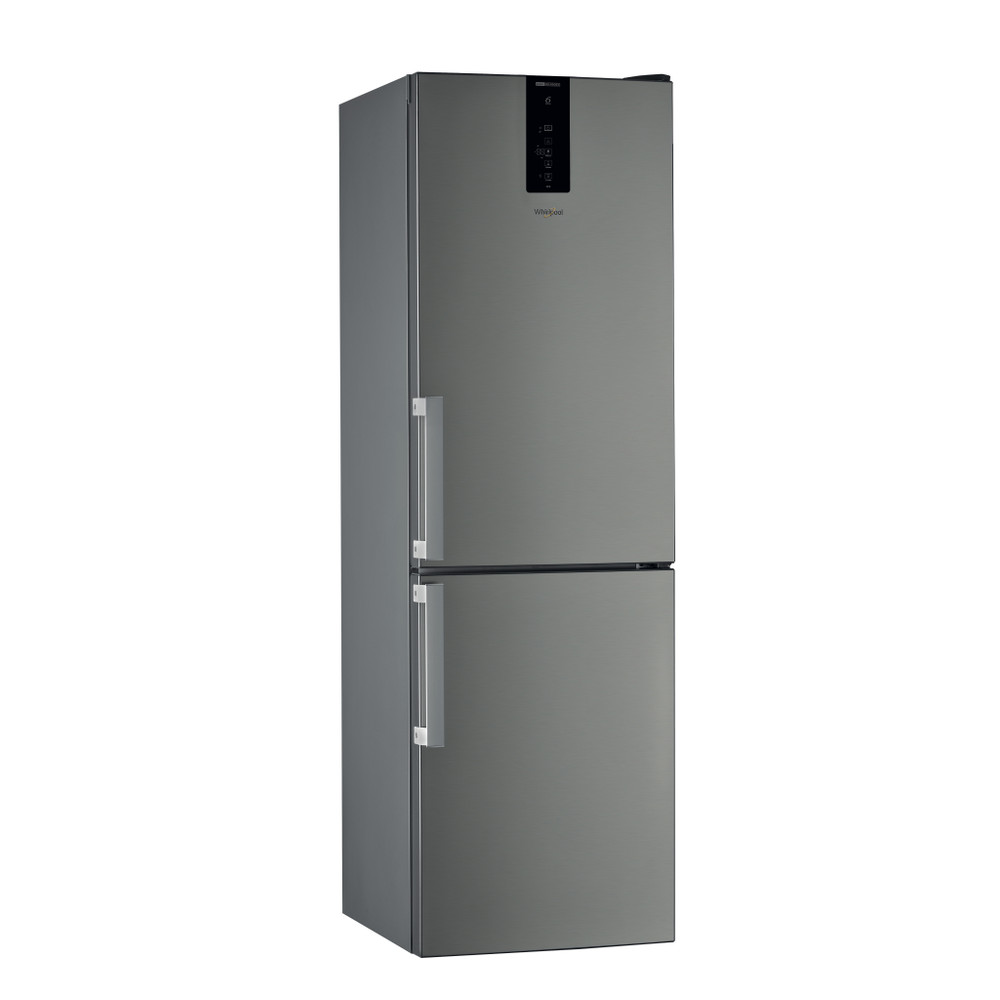 Whirlpool Kombinirani hladnjak Samostojeći W9 831D IX H Inox 2 doors Perspective