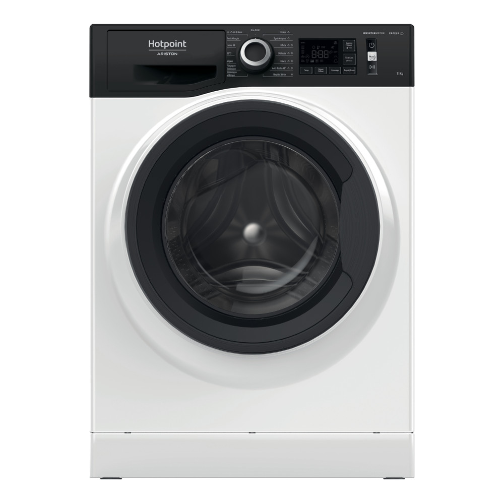 Hotpoint_Ariston Lave-linge Pose-libre CNWB 11489 WBMVA FR Blanc Lave-linge frontal A Frontal