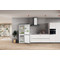 Whirlpool Fridge-Freezer Combination Free-standing W7X 82O OX UK Optic Inox 2 doors Perspective