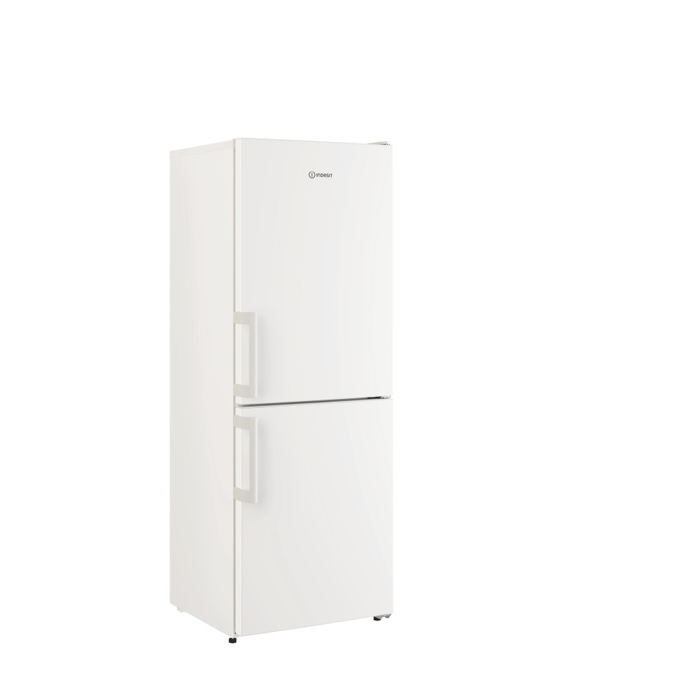 Indesit Fridge-Freezer Combination Free-standing IB55 532 W UK White 2 doors Perspective