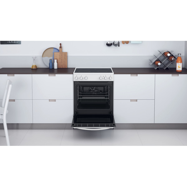 Indesit Štednjak IS67V5KCW/E Bijela Electrical Lifestyle frontal open