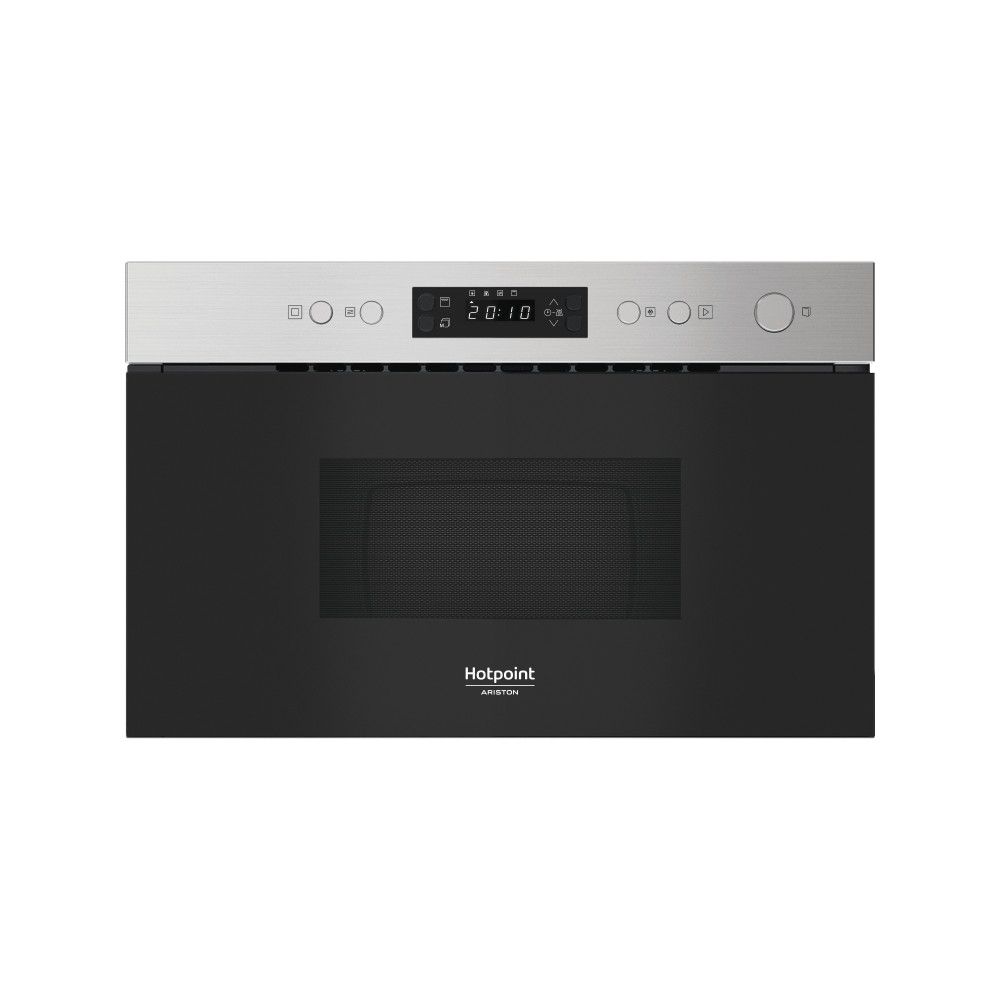 Hotpoint_Ariston Four micro-ondes Encastrable HAM K12 X Acier inoxydable Electronique 22 Micro-ondes + gril 750 Frontal